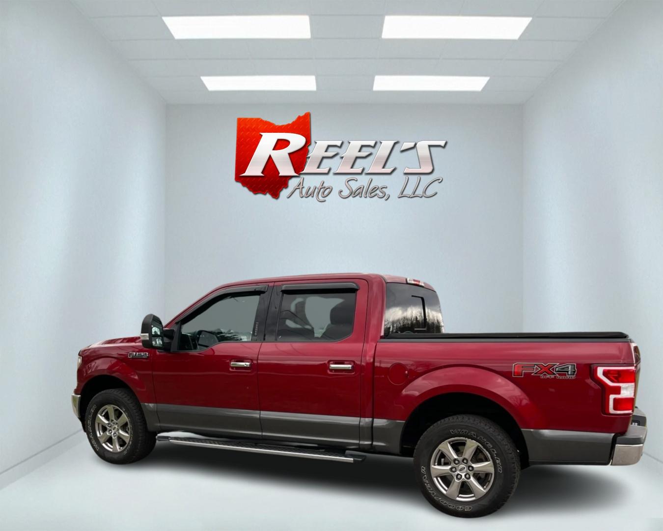 2018 Red /Gray Ford F-150 XLT SuperCrew 5.5-ft. Bed 4WD (1FTEW1EP7JF) with an 2.7L V6 DOHC 24V TWIN TURBO engine, 10 Speed Auto transmission, located at 11115 Chardon Rd. , Chardon, OH, 44024, (440) 214-9705, 41.580246, -81.241943 - Photo#15